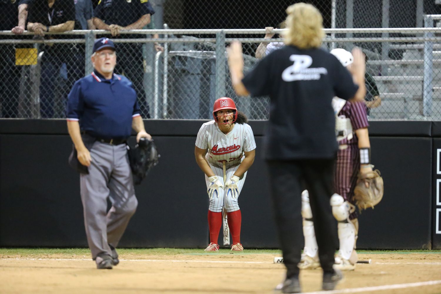 Flower Mound Marcus Plano Texas softball 041923 Brian McLean 24